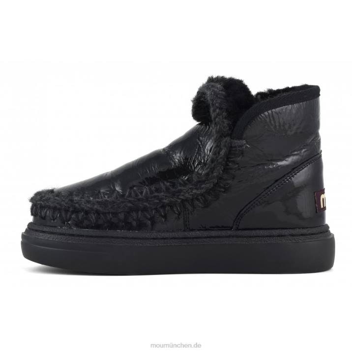 Eskimo-Sneaker Bold 738 Frauen 0V6X741 Lackschwarz Mou