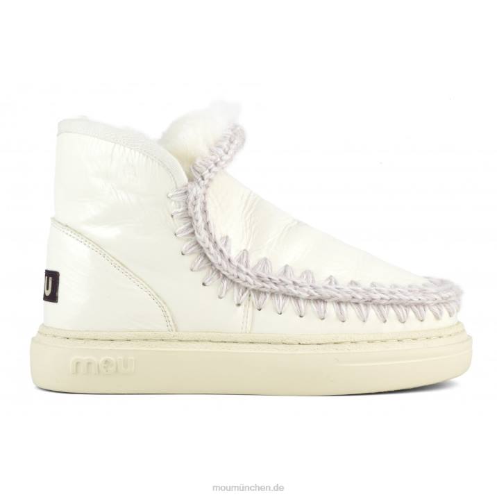 Eskimo-Sneaker Bold 743 Frauen 0V6X745 Lackweiß Mou