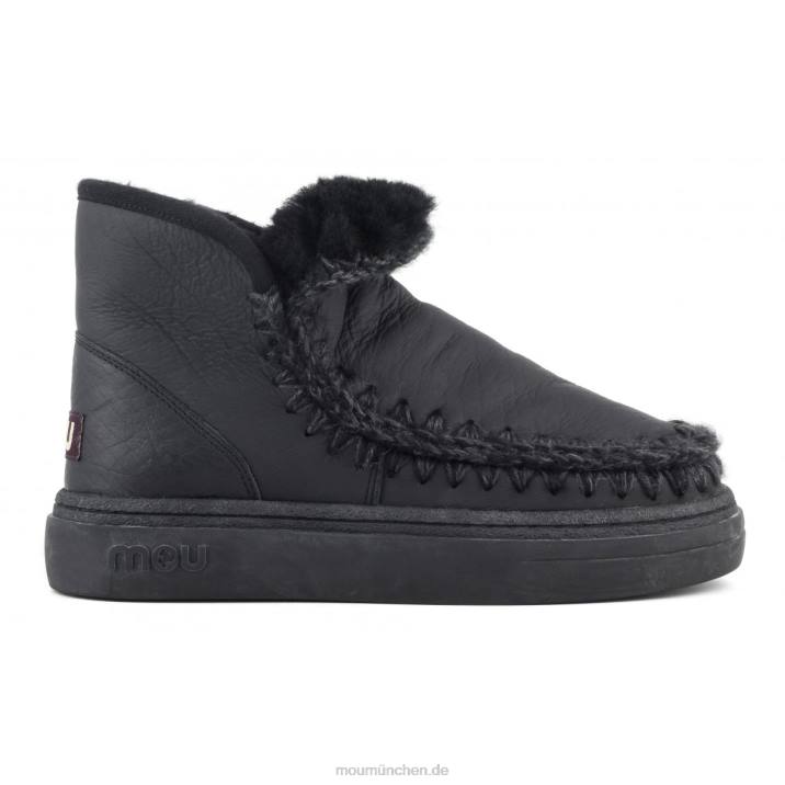 Eskimo-Sneaker Bold 743 Frauen 0V6X748 Nubuk schwarz Mou