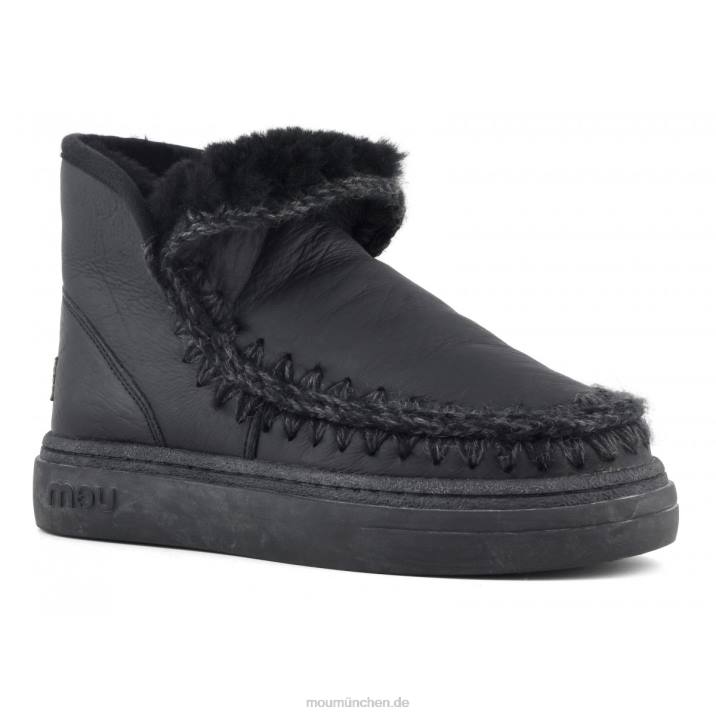 Eskimo-Sneaker Bold 743 Frauen 0V6X748 Nubuk schwarz Mou