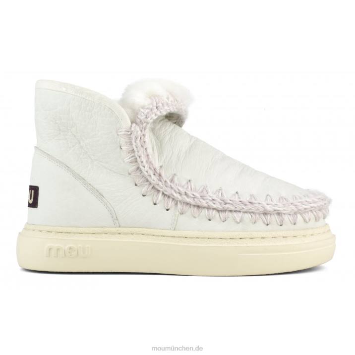 Eskimo-Sneaker Bold 749 Frauen 0V6X749 Nubuk echtes Weiß Mou