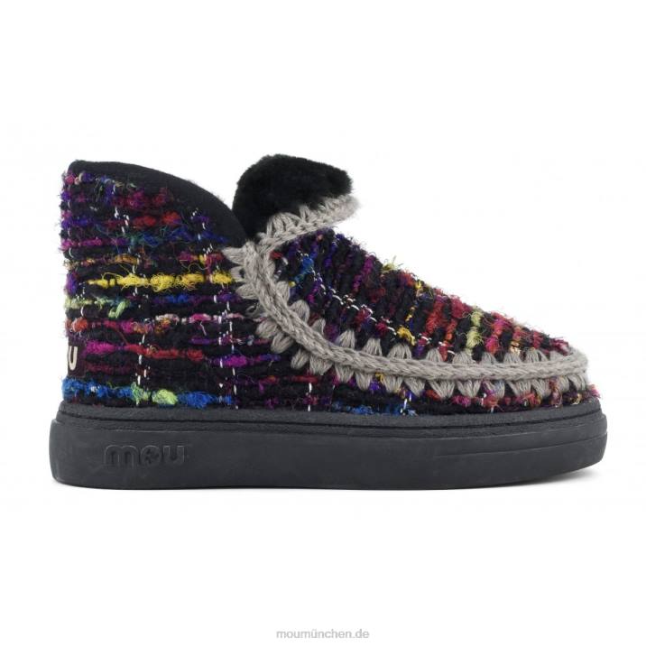 Eskimo-Sneaker Bold 749 Frauen 0V6X752 persisch gewebt schwarz Mou