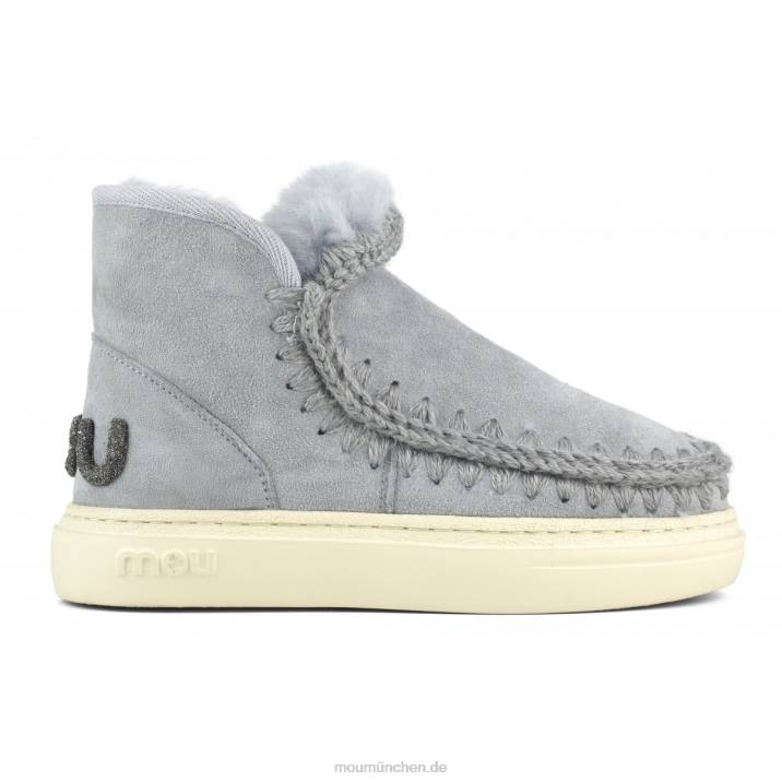 Eskimo-Sneaker mit auffälligem Glitzer-Logo Frauen 0V6X736 vereistes Meer Mou