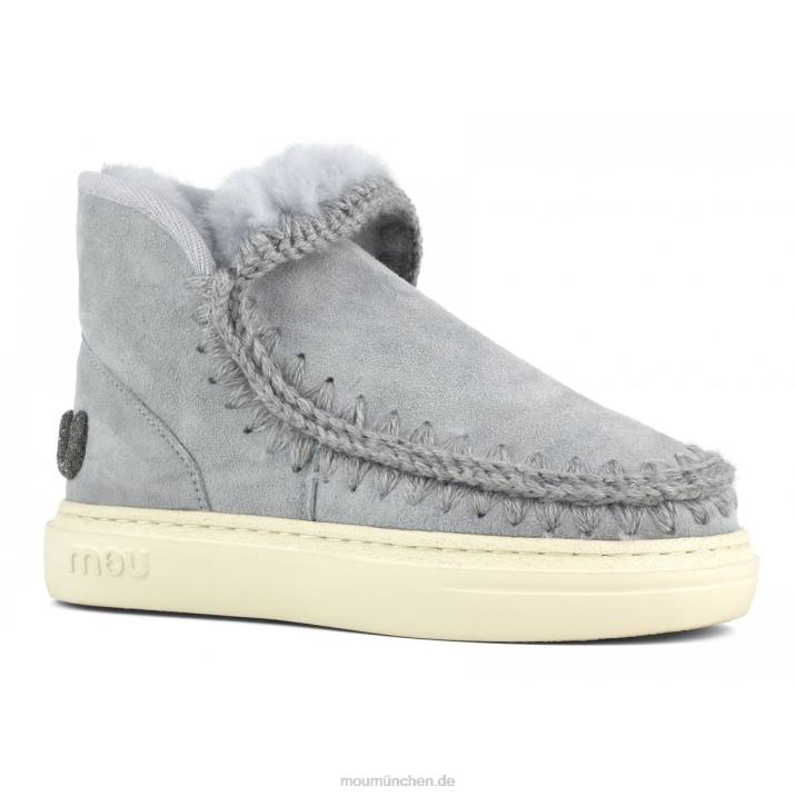 Eskimo-Sneaker mit auffälligem Glitzer-Logo Frauen 0V6X736 vereistes Meer Mou