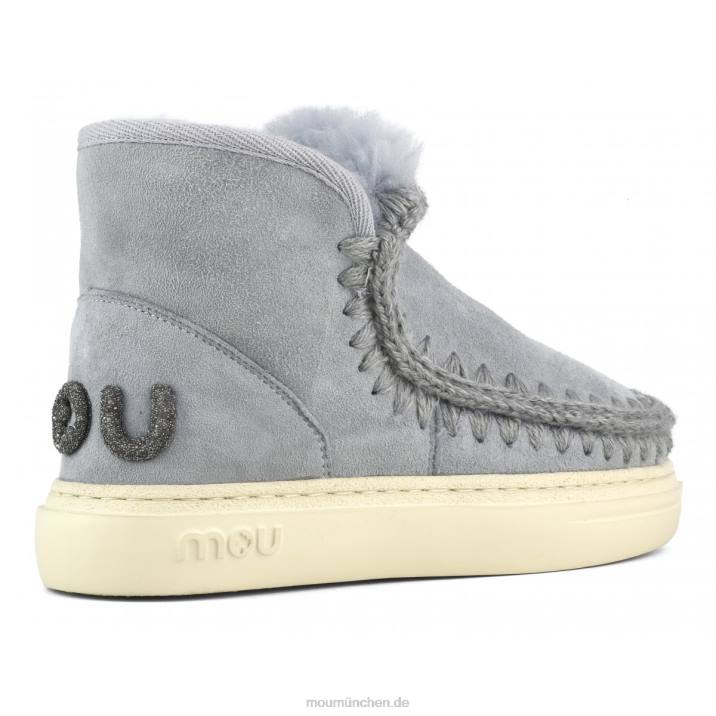 Eskimo-Sneaker mit auffälligem Glitzer-Logo Frauen 0V6X736 vereistes Meer Mou