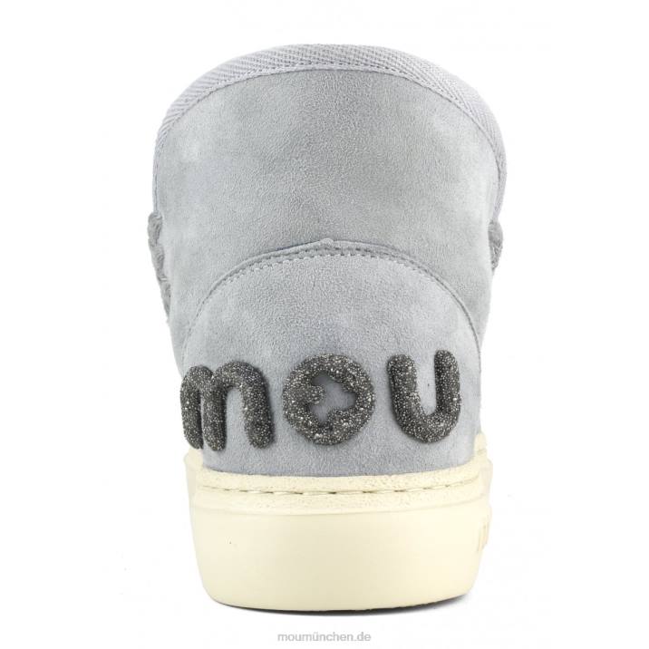 Eskimo-Sneaker mit auffälligem Glitzer-Logo Frauen 0V6X736 vereistes Meer Mou