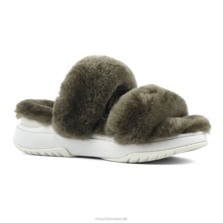 Jogger-Slipper Frauen 0V6X503 Milieu Mou