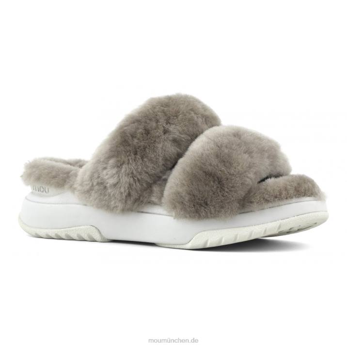 Jogger-Slipper Frauen 0V6X504 Elefantengrau Mou