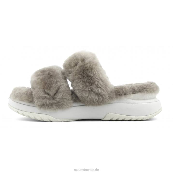 Jogger-Slipper Frauen 0V6X504 Elefantengrau Mou