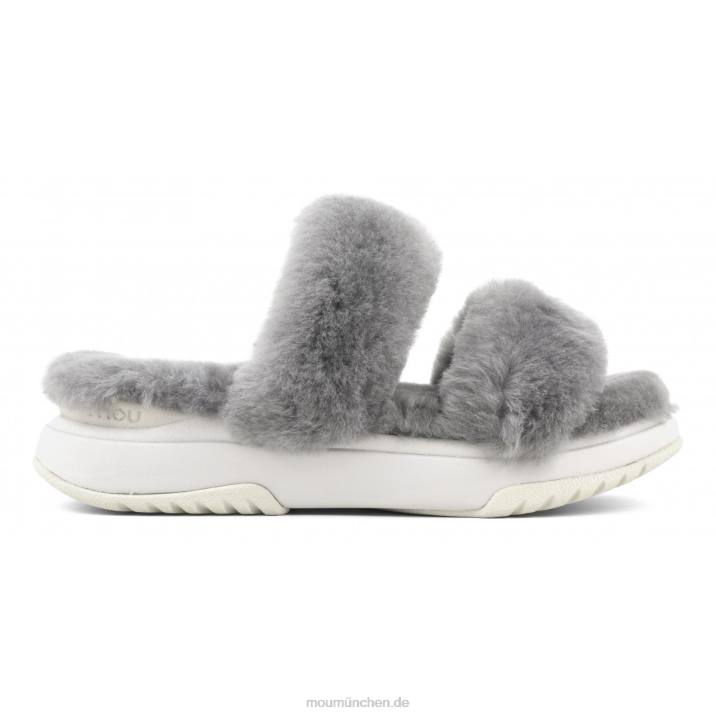Jogger-Slipper Frauen 0V6X506 hellgrau Mou