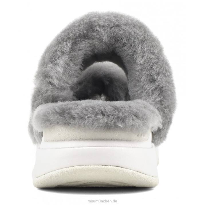 Jogger-Slipper Frauen 0V6X506 hellgrau Mou