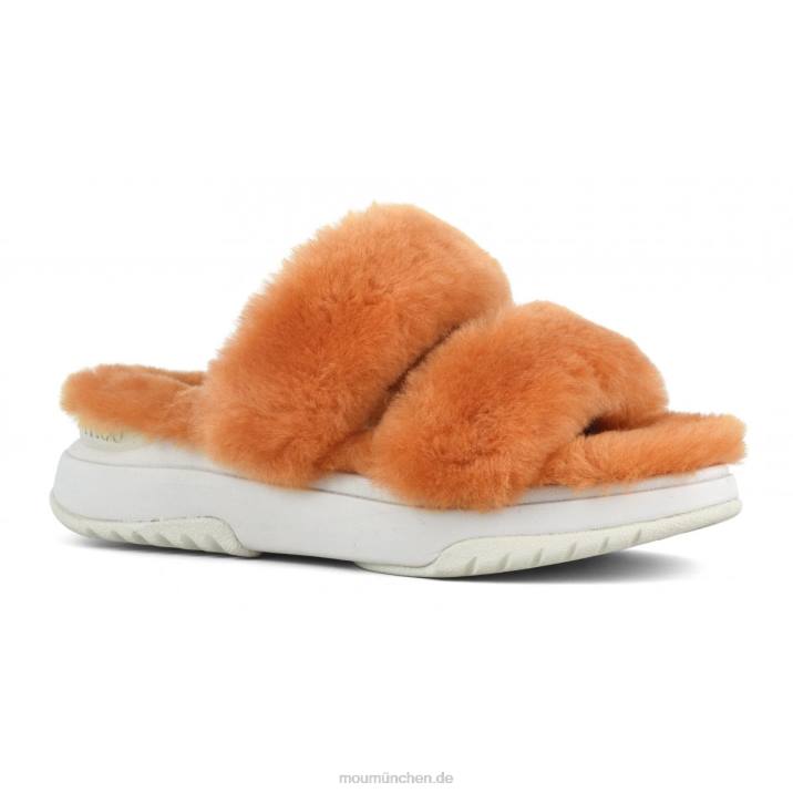 Jogger-Slipper Frauen 0V6X507 Aprikosenorange Mou