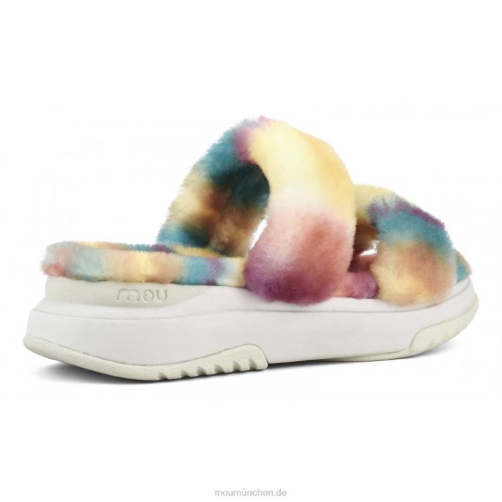 Jogger-Slipper Frauen 0V6X508 Grün mischen Mou