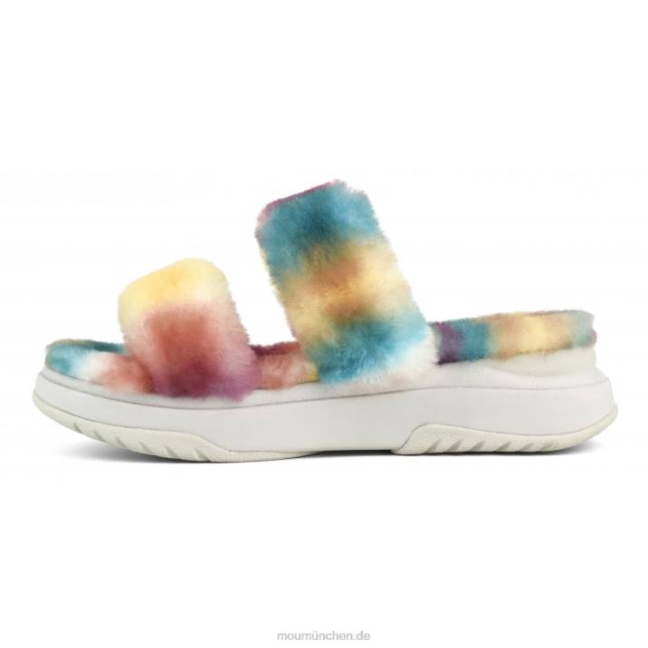 Jogger-Slipper Frauen 0V6X508 Grün mischen Mou