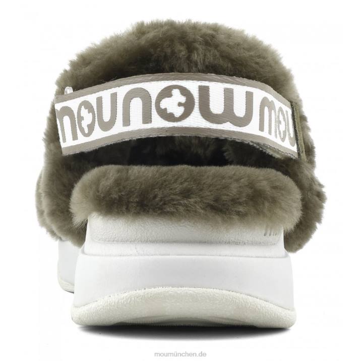 Jogger-Slipper-Rückenriemen Frauen 0V6X510 Milieu Mou