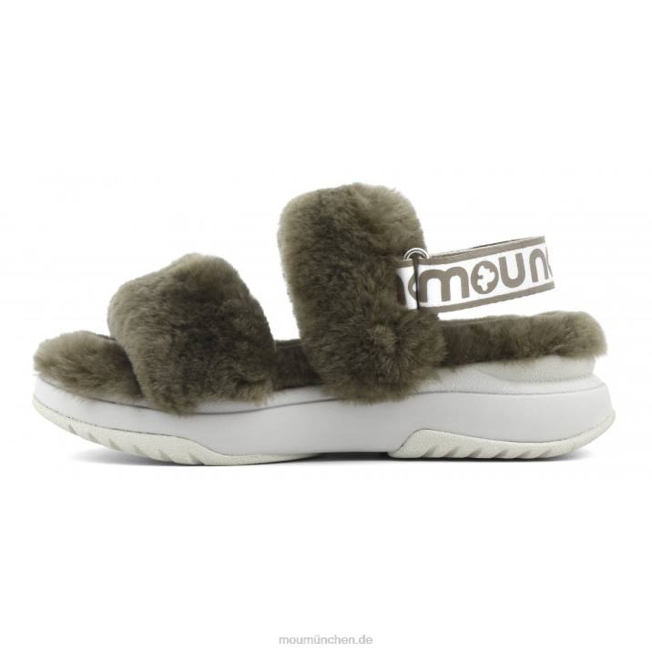 Jogger-Slipper-Rückenriemen Frauen 0V6X510 Milieu Mou