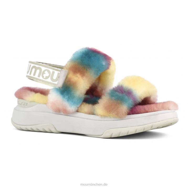 Jogger-Slipper-Rückenriemen Frauen 0V6X514 Grün mischen Mou