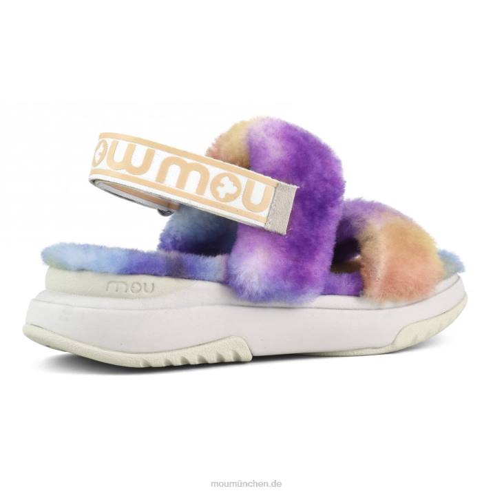 Jogger-Slipper-Rückenriemen Frauen 0V6X515 lila mischen Mou