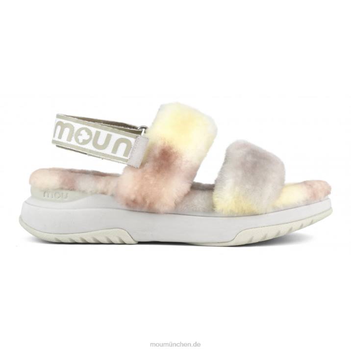 Jogger-Slipper-Rückenriemen Frauen 0V6X516 natürlich mischen Mou