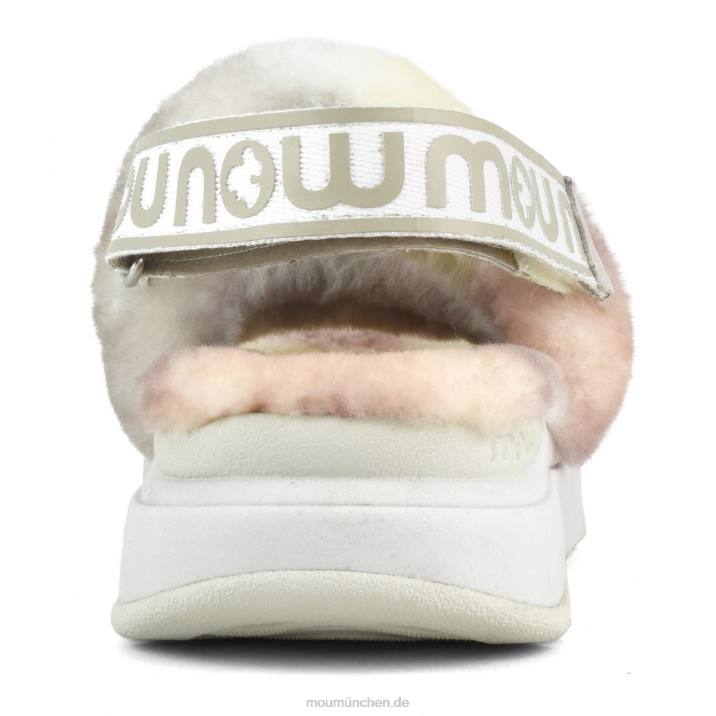 Jogger-Slipper-Rückenriemen Frauen 0V6X516 natürlich mischen Mou