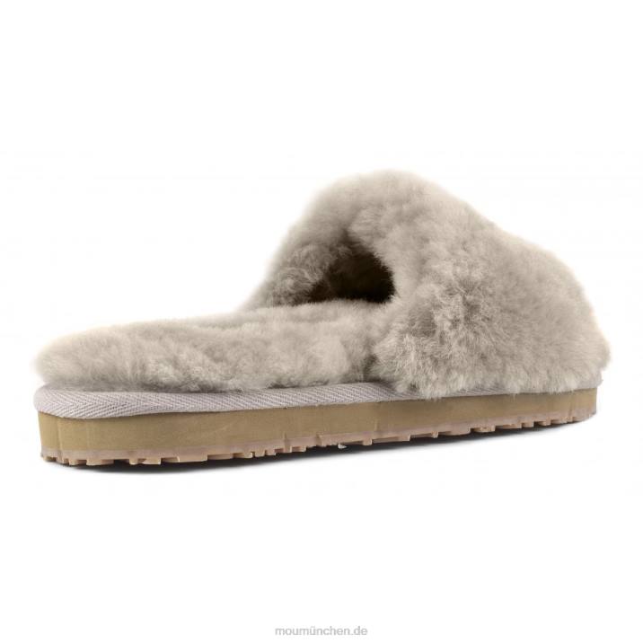 Slipper aus Schaffellfell Frauen 0V6X485 Sand Mou