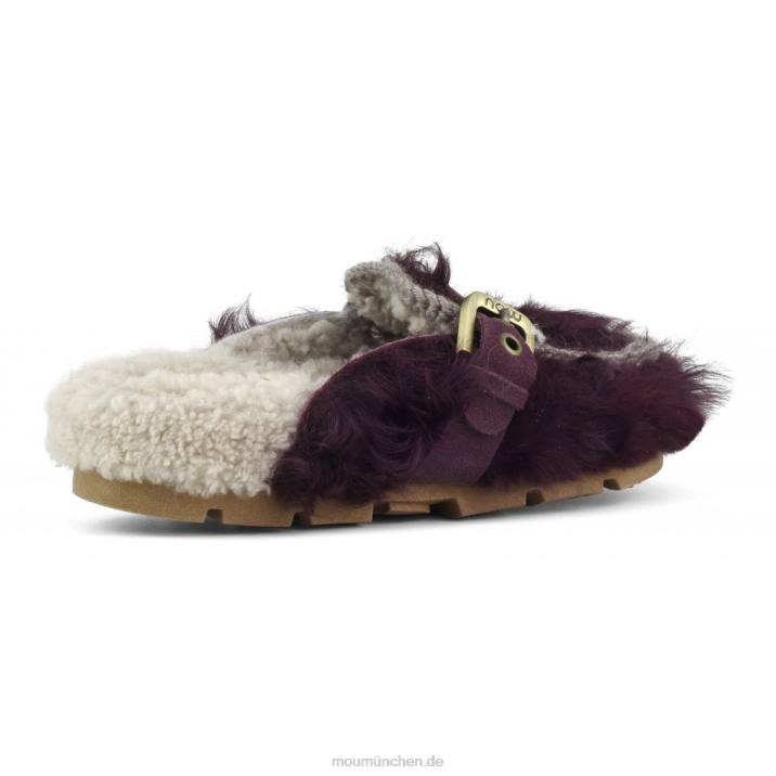 Winter-Bio-Checkiang-Schnalle Frauen 0V6X426 Bordeaux Mou