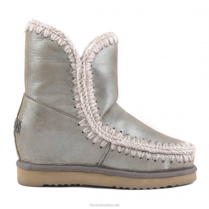 Eskimo-Innenkeil kurz Frauen 0V6X534 Mikroglitter Elefantengrau Mou