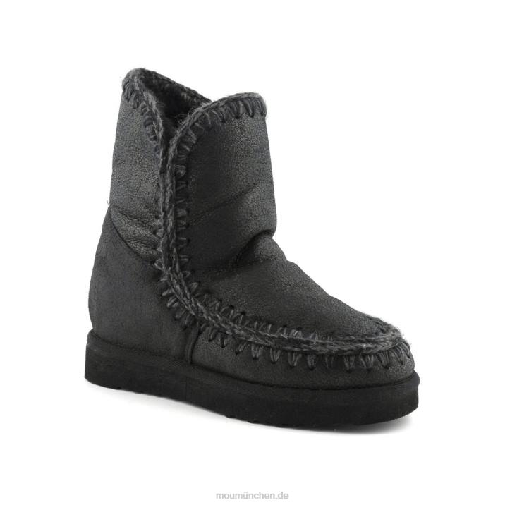Eskimo-Innenkeil kurz Frauen 0V6X537 rissig schwarz/grau Mou