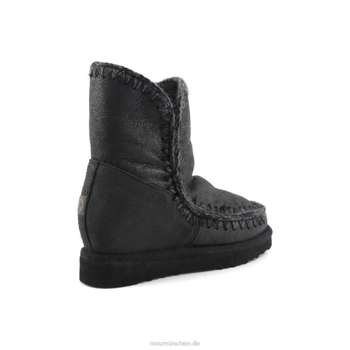 Eskimo-Innenkeil kurz Frauen 0V6X537 rissig schwarz/grau Mou