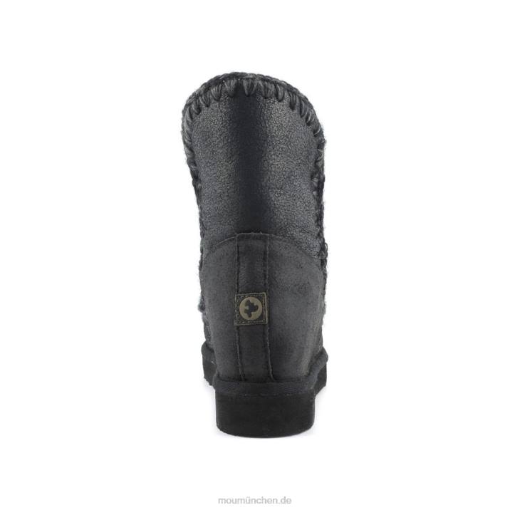 Eskimo-Innenkeil kurz Frauen 0V6X537 rissig schwarz/grau Mou