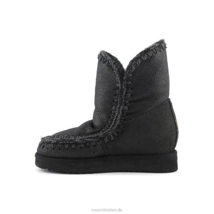Eskimo-Innenkeil kurz Frauen 0V6X537 rissig schwarz/grau Mou