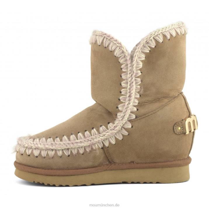 Innenkeil, kurzes metallisches Logo Frauen 0V6X560 rosabraun Mou