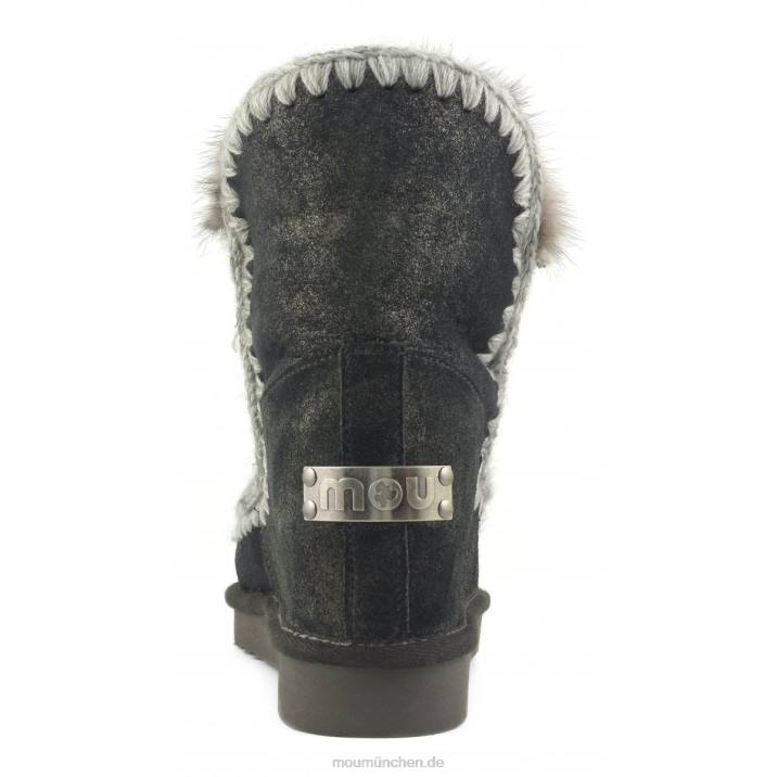 Innerer Keil-Herz-Patch Frauen 0V6X546 Staubschwarz Mou