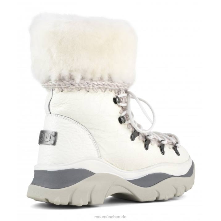Eskimo Mountain klobiger Stiefel Frauen 0V6X727 Wachsweiß Mou
