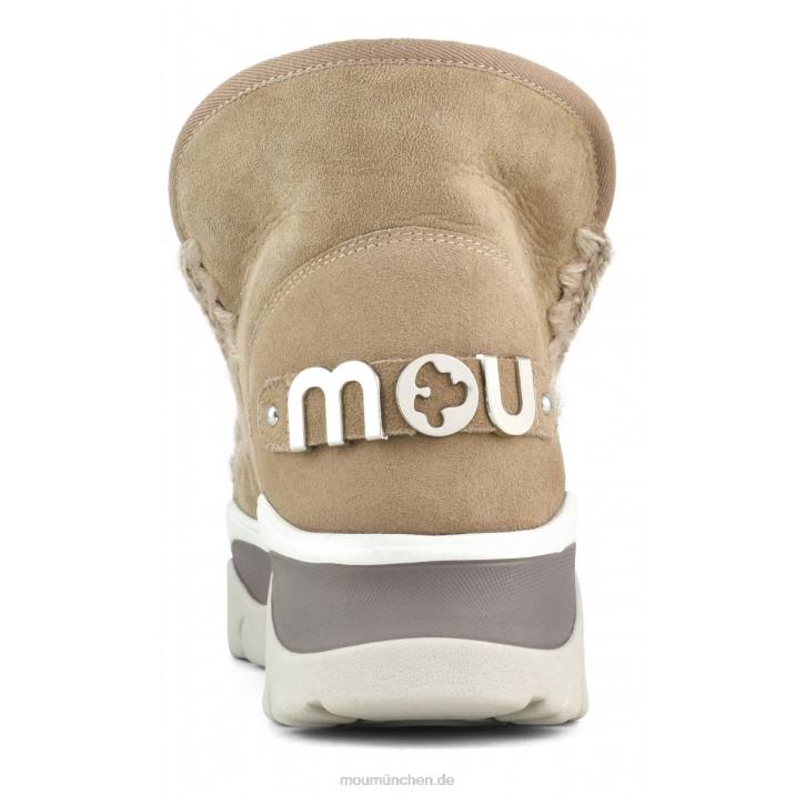 klobiger Sneaker Eskimo Frauen 0V6X721 Kamel Mou