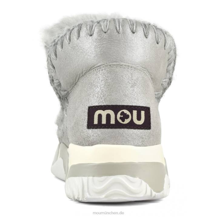 Eskimo-Trainer Frauen 0V6X692 Mikroglitter-Silber Mou