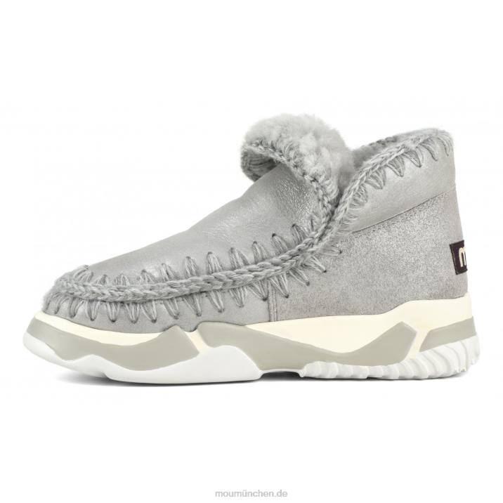 Eskimo-Trainer Frauen 0V6X692 Mikroglitter-Silber Mou