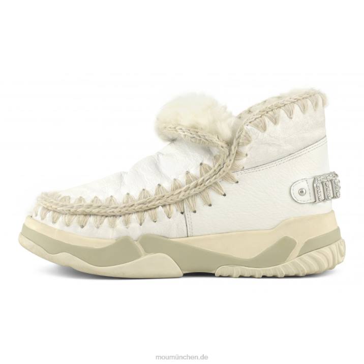Eskimo-Trainer mit Strasssteinen Frauen 0V6X693 Wachsweiß Mou