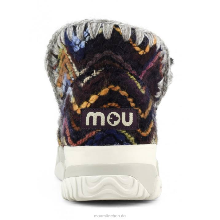 Eskimo-Turnschuhwolle Frauen 0V6X699 Wollmischung Multi Mou