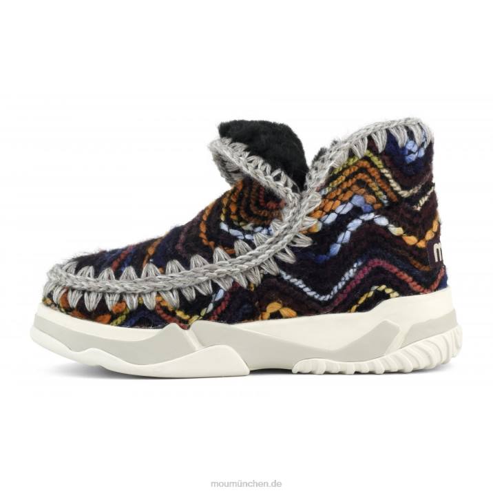 Eskimo-Turnschuhwolle Frauen 0V6X699 Wollmischung Multi Mou