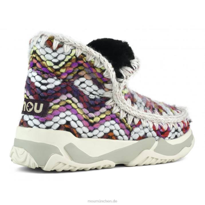 Eskimo-Turnschuhwolle Frauen 0V6X701 Wolle-Pastell-Mix Mou