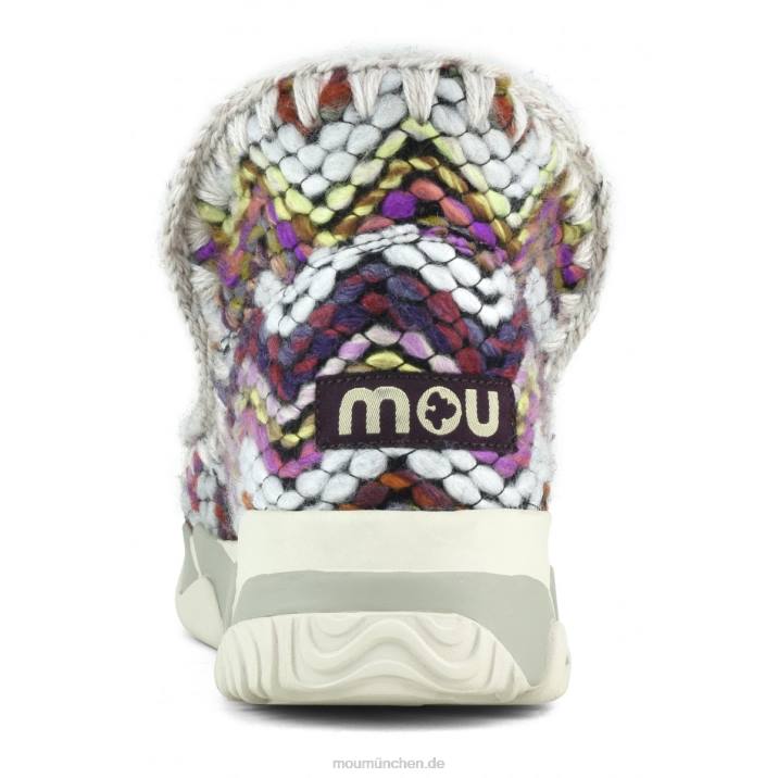 Eskimo-Turnschuhwolle Frauen 0V6X701 Wolle-Pastell-Mix Mou