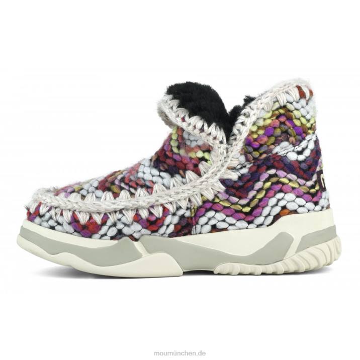 Eskimo-Turnschuhwolle Frauen 0V6X701 Wolle-Pastell-Mix Mou