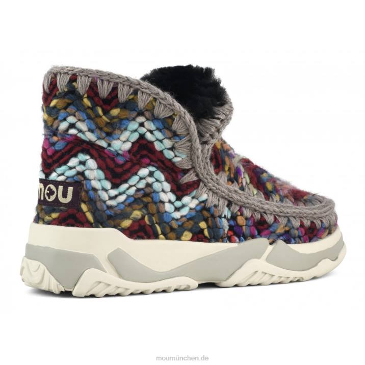 Eskimo-Turnschuhwolle Frauen 0V6X702 Abgrund aus Wollmischung Mou