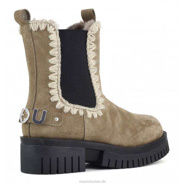 Eskimo-Kampfshorts Frauen 0V6X346 Elefantengrau Mou