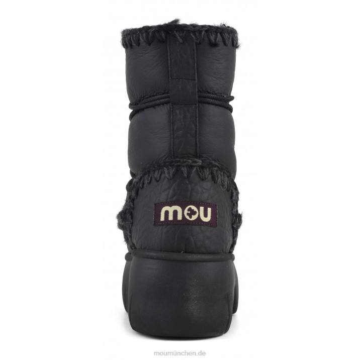 Eskimo Snow Boot Twist Short Frauen 0V6X351 Nubuk schwarz Mou