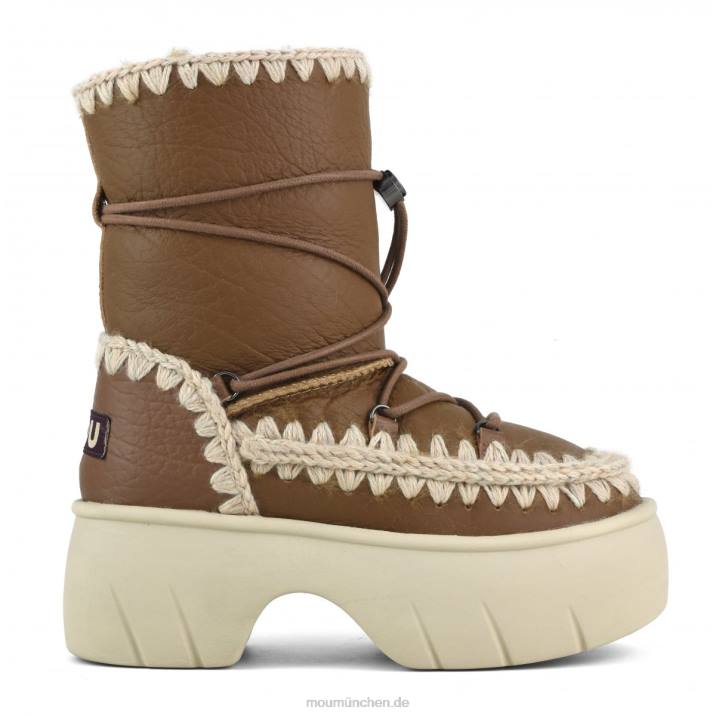 Eskimo Snow Boot Twist Short Frauen 0V6X353 Nubuk-Cognac Mou