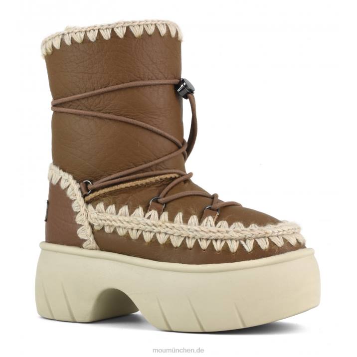Eskimo Snow Boot Twist Short Frauen 0V6X353 Nubuk-Cognac Mou