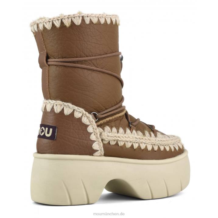 Eskimo Snow Boot Twist Short Frauen 0V6X353 Nubuk-Cognac Mou