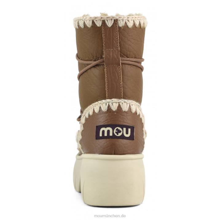 Eskimo Snow Boot Twist Short Frauen 0V6X353 Nubuk-Cognac Mou
